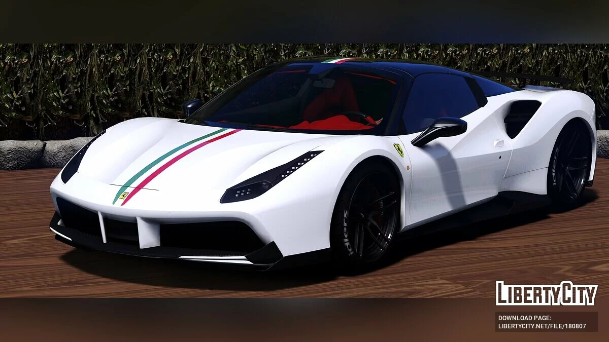 Ferrari 488 GTB Spider NOVITEC ROSSO / GTA 5