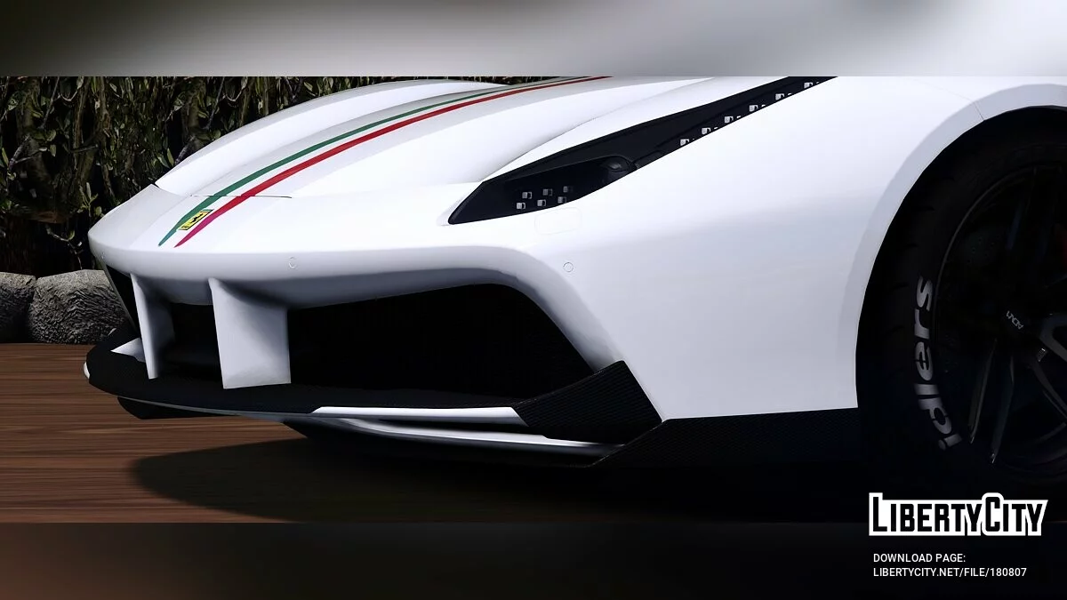 Ferrari 488 GTB Spider NOVITEC ROSSO / GTA 5