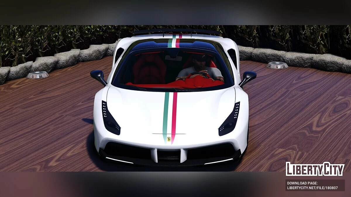 Ferrari 488 GTB Spider NOVITEC ROSSO / GTA 5