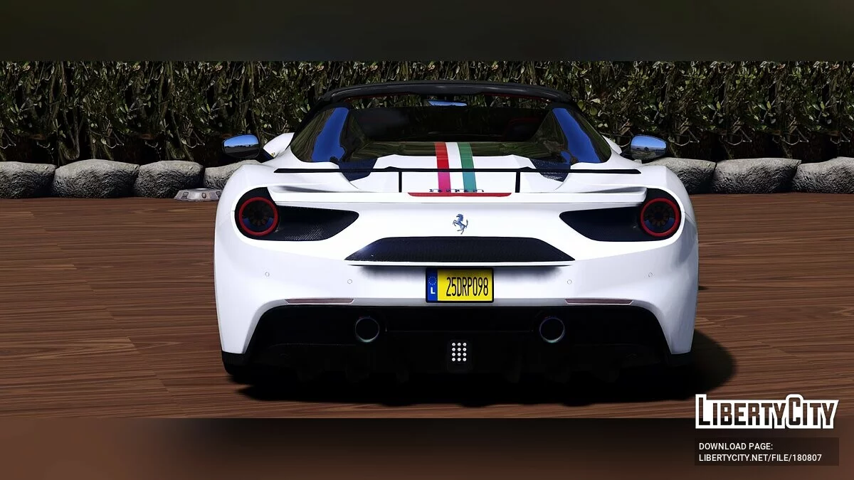 Ferrari 488 GTB Spider NOVITEC ROSSO / GTA 5