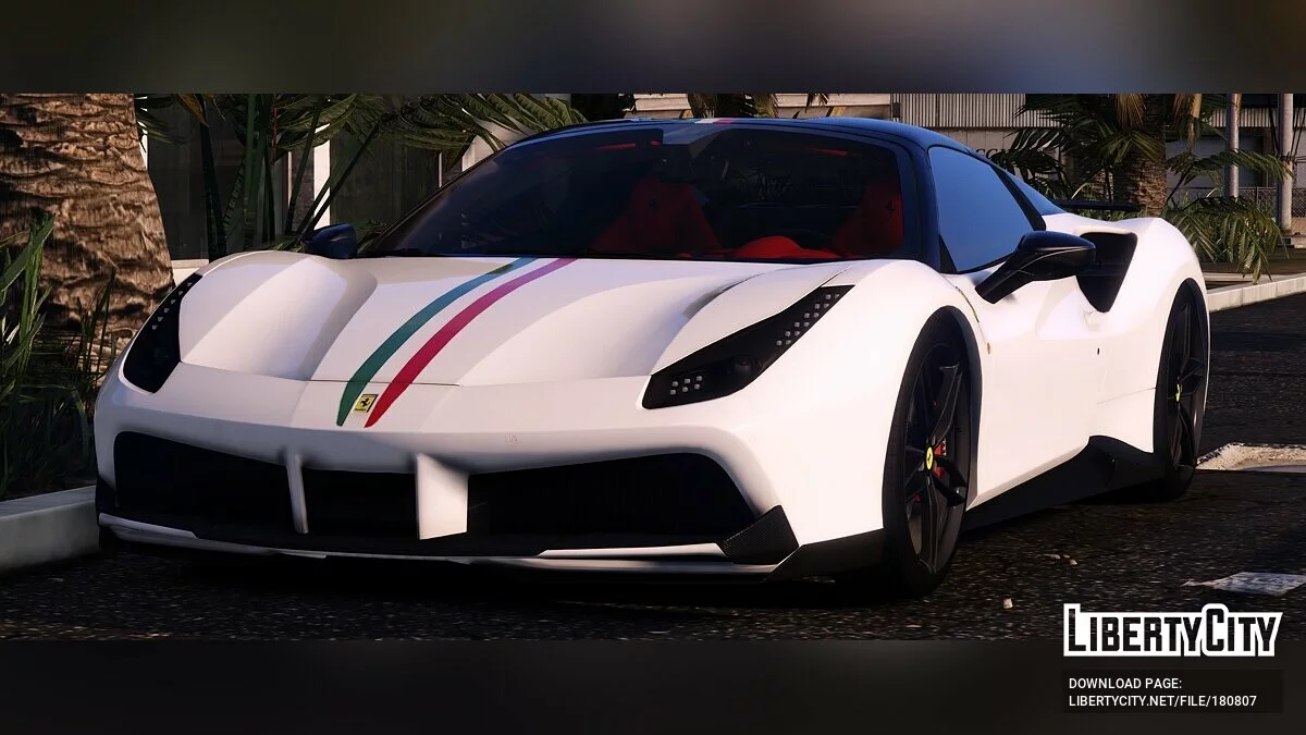 Ferrari 488 GTB Spider NOVITEC ROSSO / GTA 5