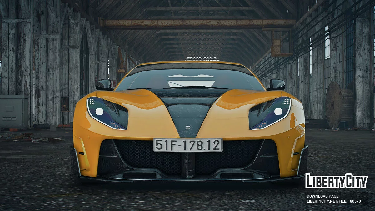 Ferrari 812 Mansory v1.0 / GTA 5