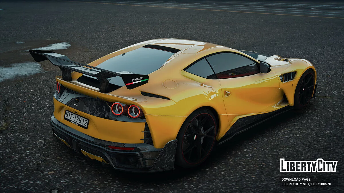 Ferrari 812 Mansory v1.0 / GTA 5