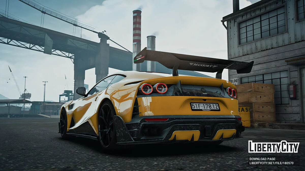 Ferrari 812 Mansory v1.0 / GTA 5
