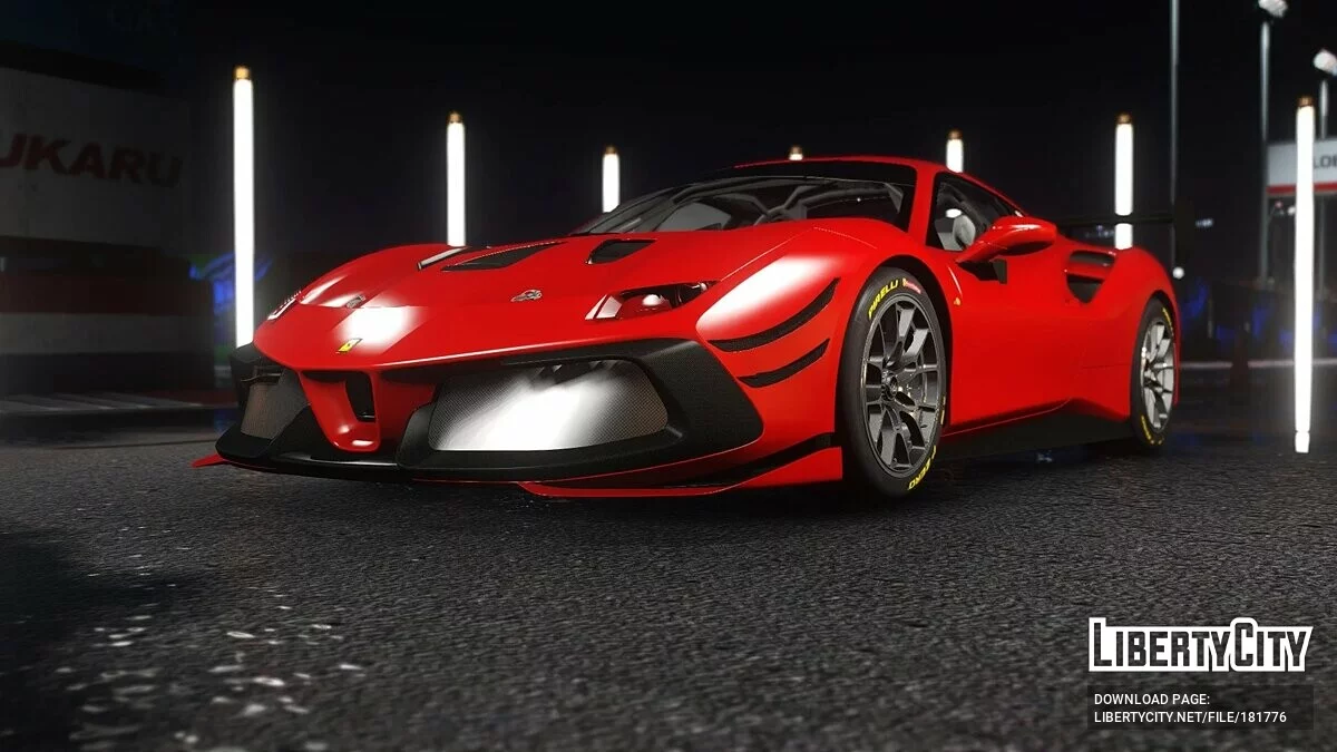 Ferrari 488 Challenge Evo [Add-On] 1.0 / GTA 5