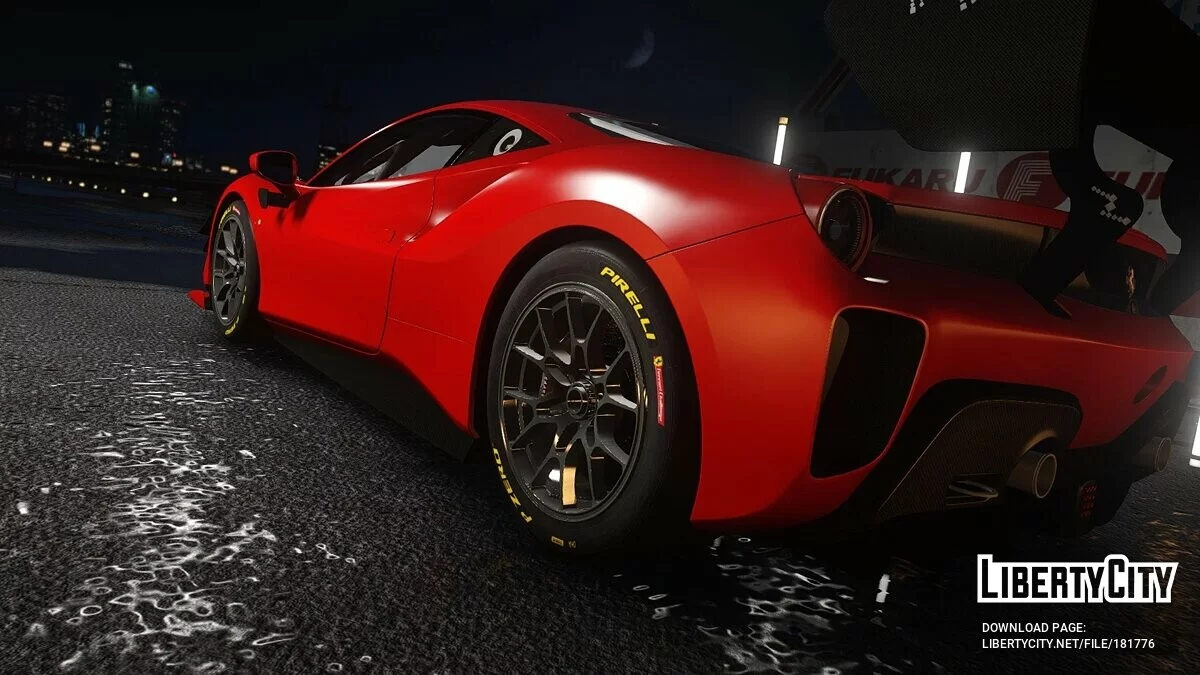 Ferrari 488 Challenge Evo [Add-On] 1.0 / GTA 5