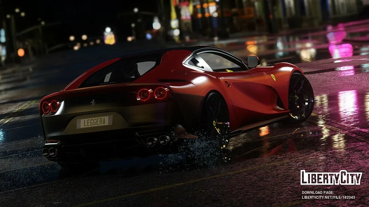 Ferrari 812 Superfast Leggera v1.0 / GTA 5
