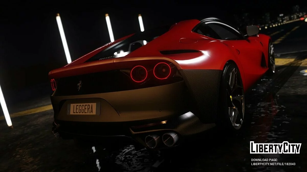 Ferrari 812 Superfast Leggera v1.0 / GTA 5