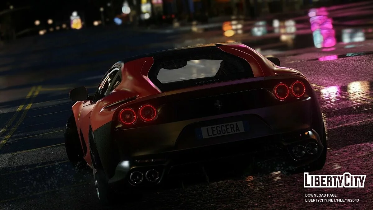 Ferrari 812 Superfast Leggera v1.0 / GTA 5