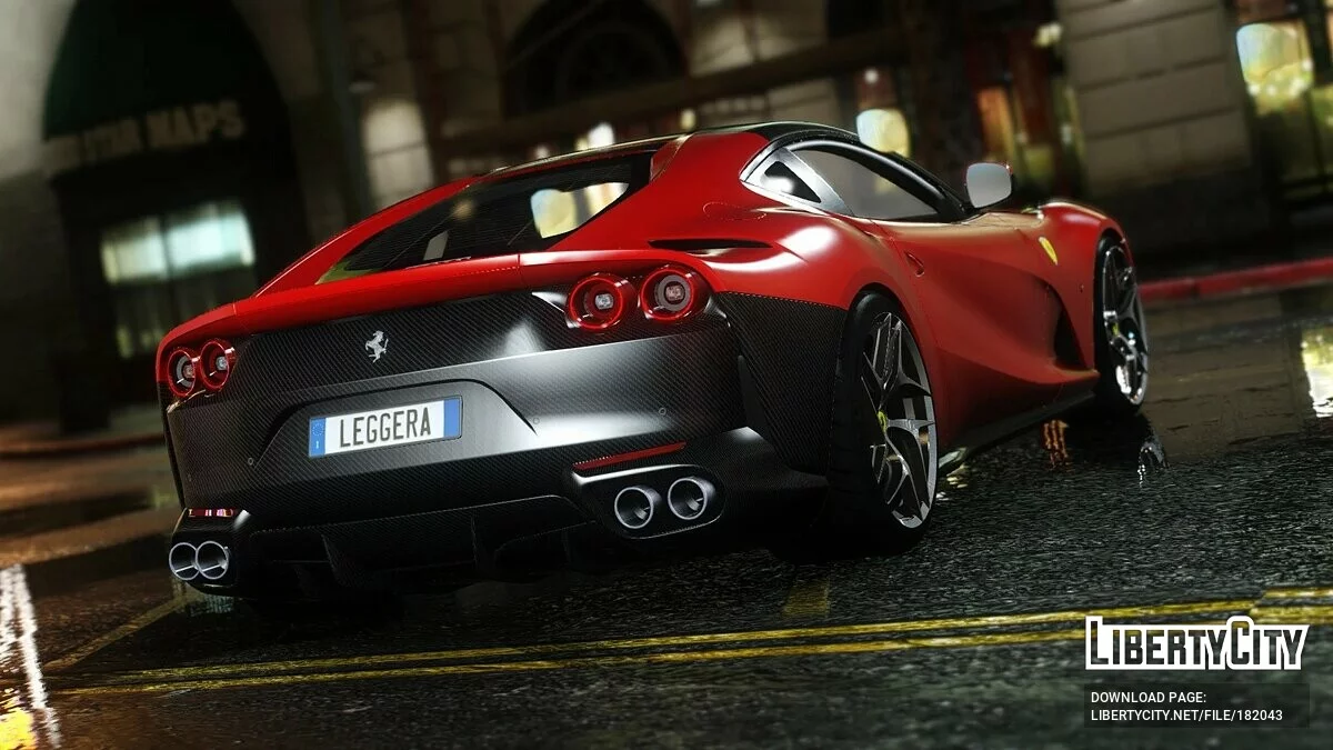Ferrari 812 Superfast Leggera v1.0 / GTA 5