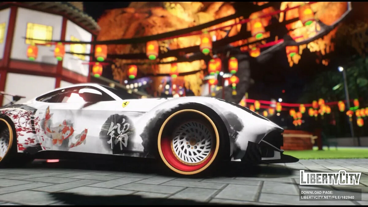Ferrari F12 Flower Edition / GTA 5