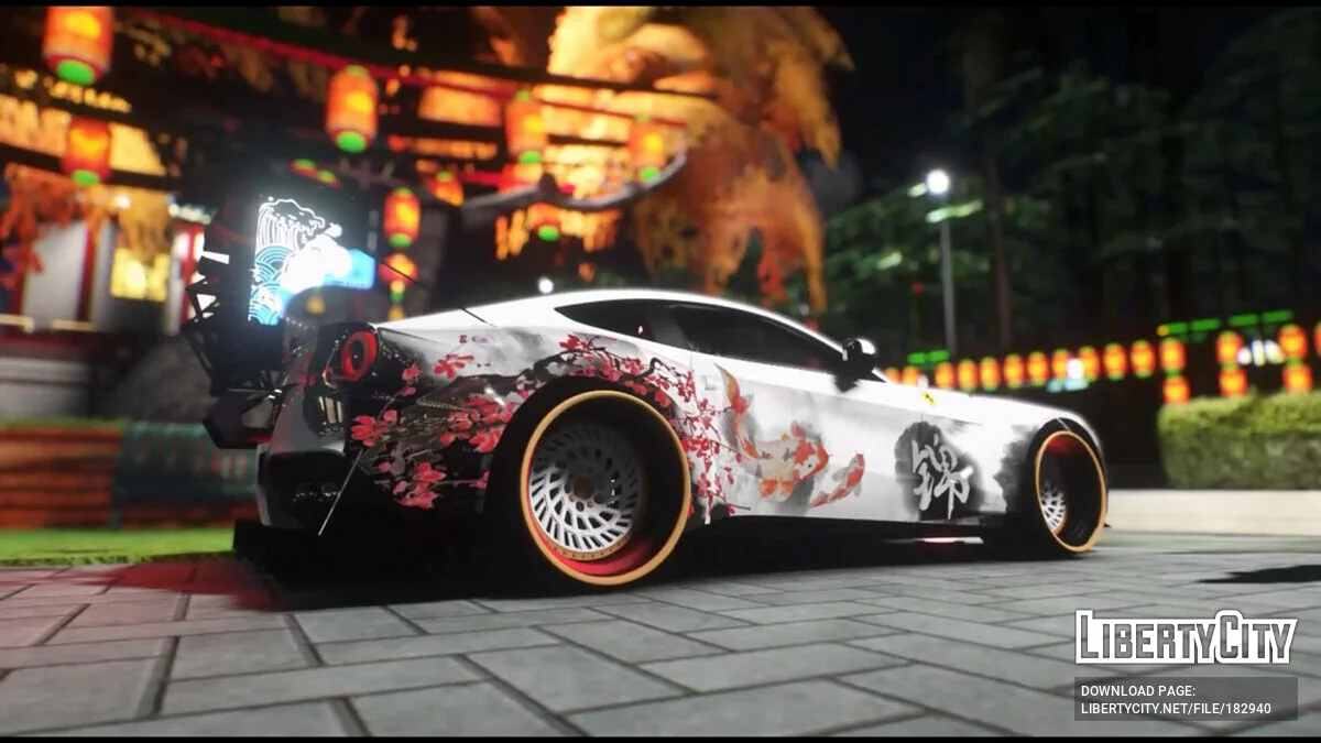 Ferrari F12 Flower Edition / GTA 5
