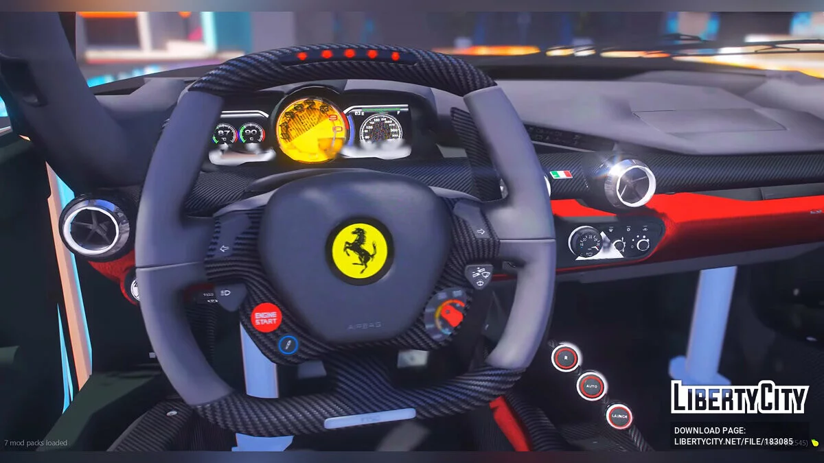 Ferrari F40 Видання Dragon Ball Z / GTA 5
