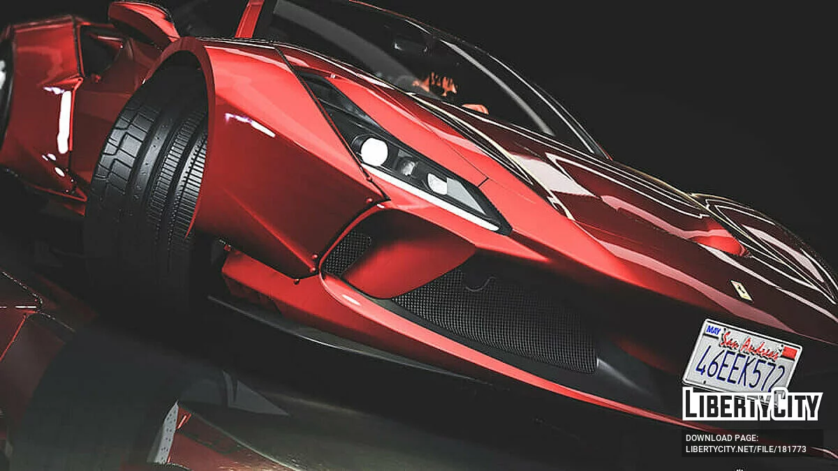 Ferrari F8 Tributo Widebody / GTA 5