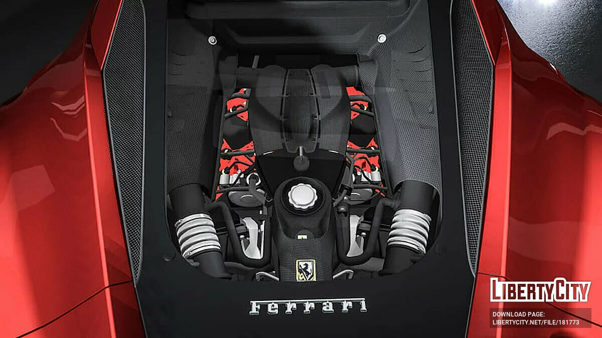 Ferrari F8 Tributo Widebody / GTA 5