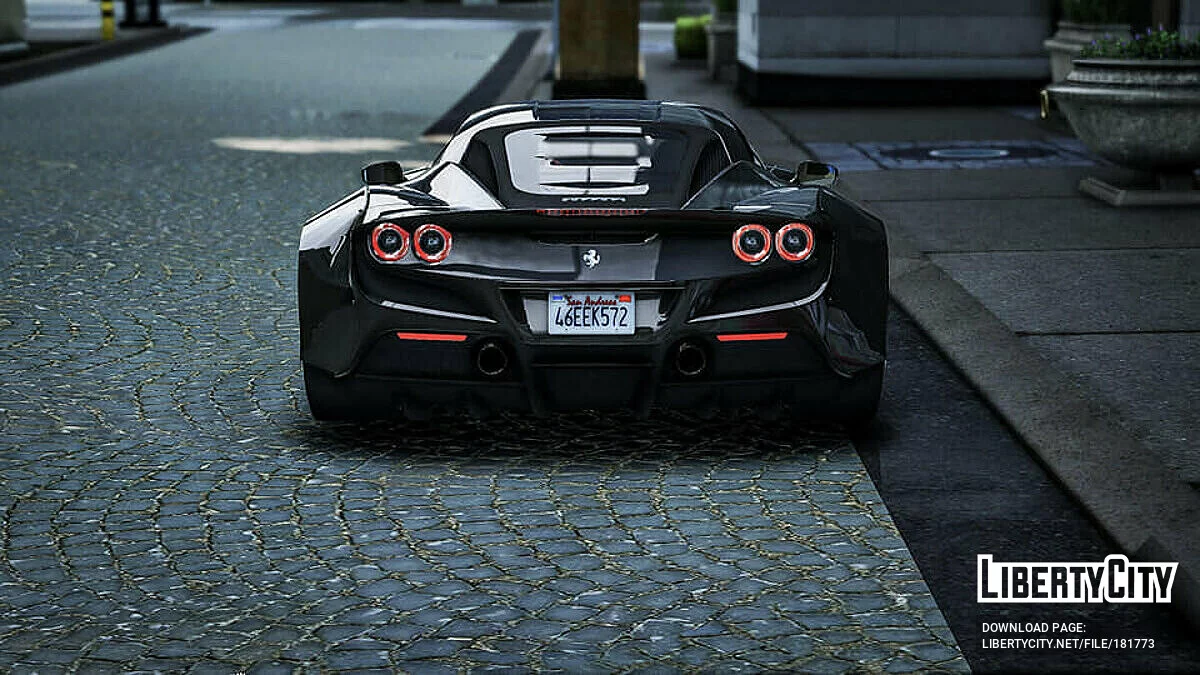 Ferrari F8 Tributo Widebody / GTA 5