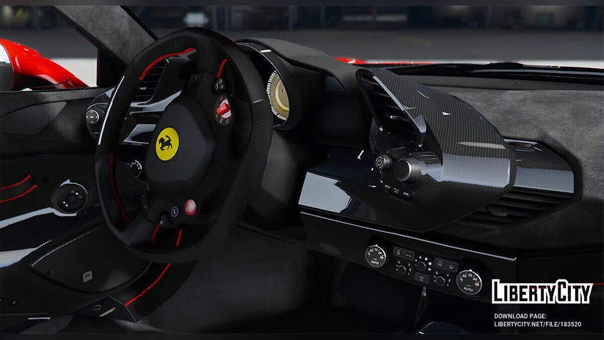 Ferrari 488 Pista 2019 v1.0 / GTA 5