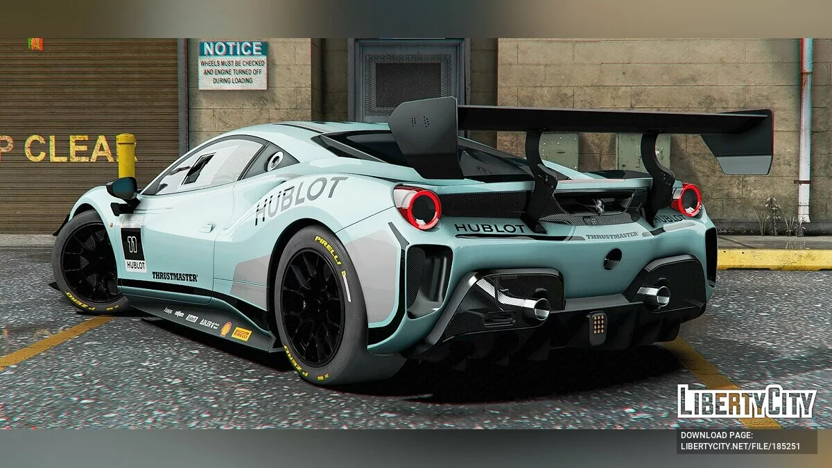 Ferrari 488 Challenge Hublot / جي تي أي 5