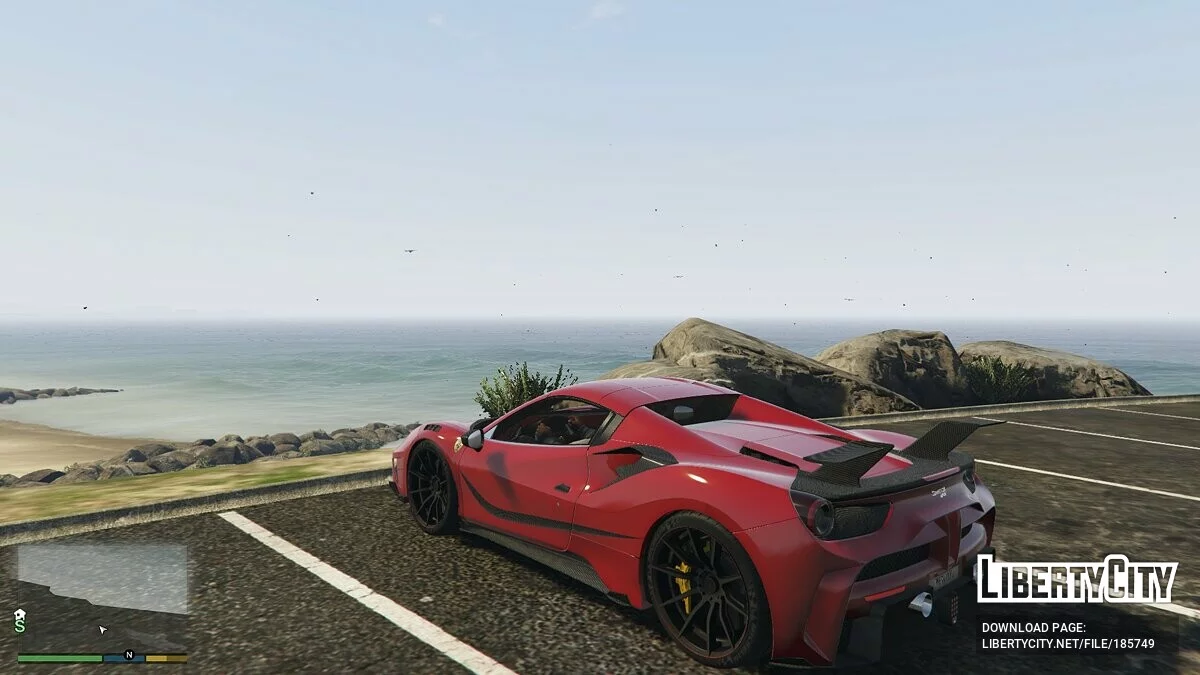 Ferrari 4XX Mansory Siracusa Techo Animado / GTA 5