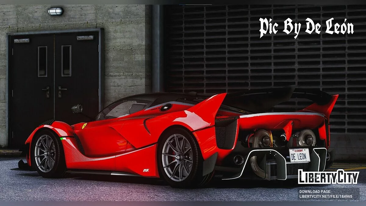 Ferrari FXX-K EVO Quadro Turbo Custom / GTA 5
