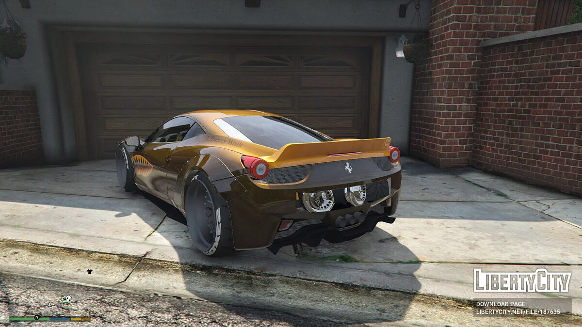 Ferrari 458 Italia Liberty Walk / GTA 5