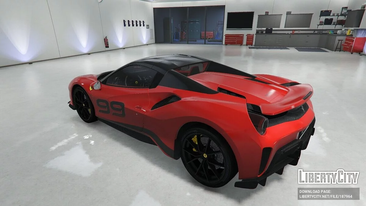 Ferrari 488 Pista Spider / GTA 5