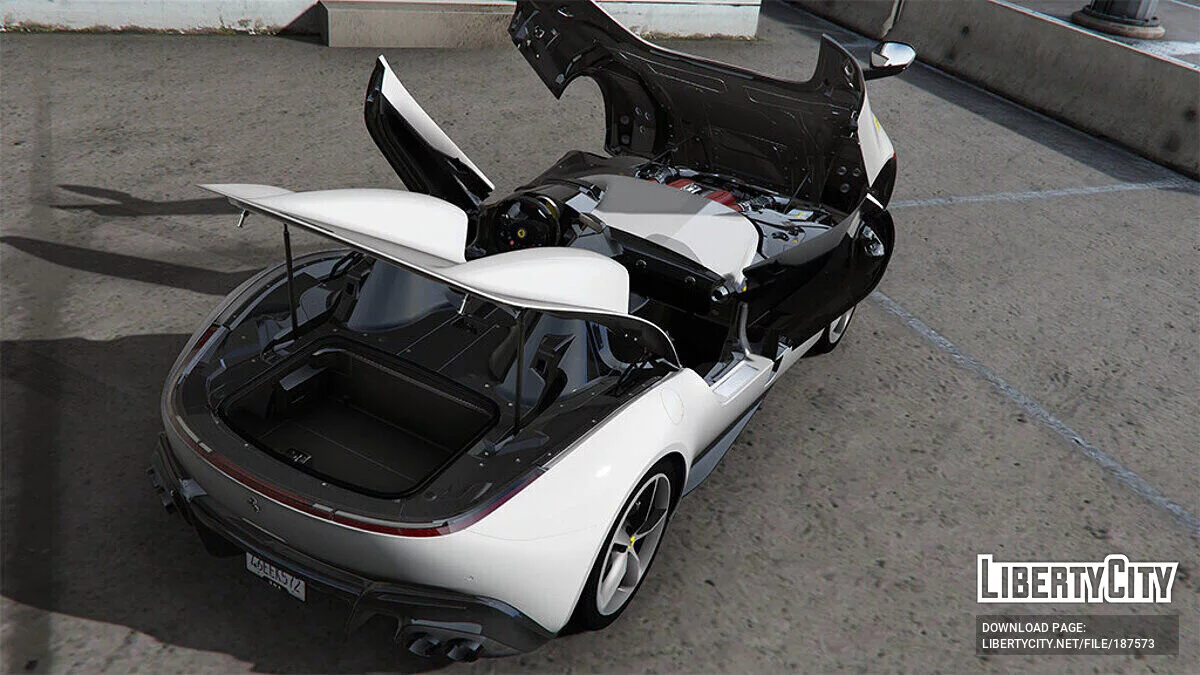 Ferrari Monza SP2 2019 v1.0 / GTA 5