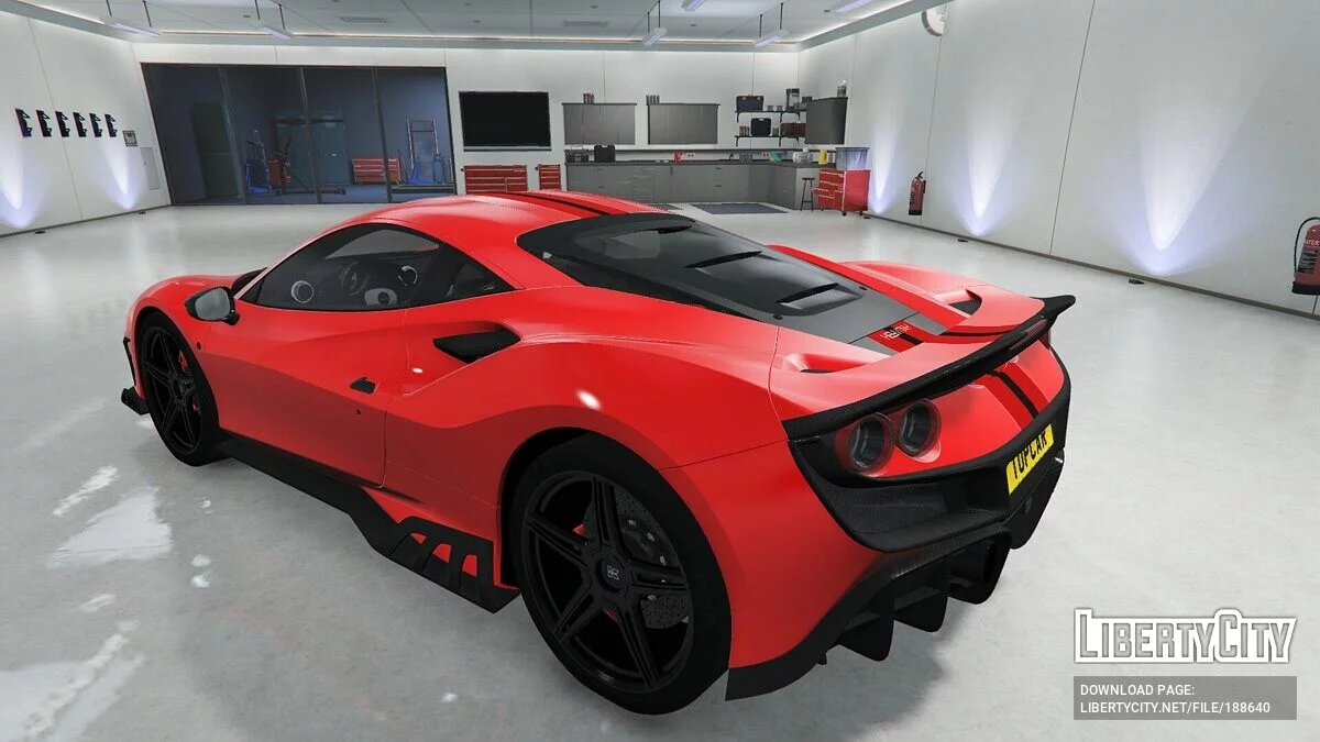 Ferrari F8 Tributo Keyvany v2 / GTA 5