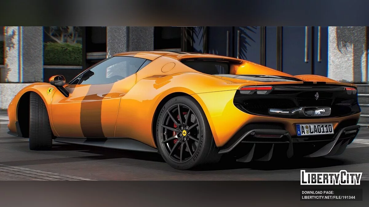 2022 Ferrari 296 GTB / جي تي أي 5