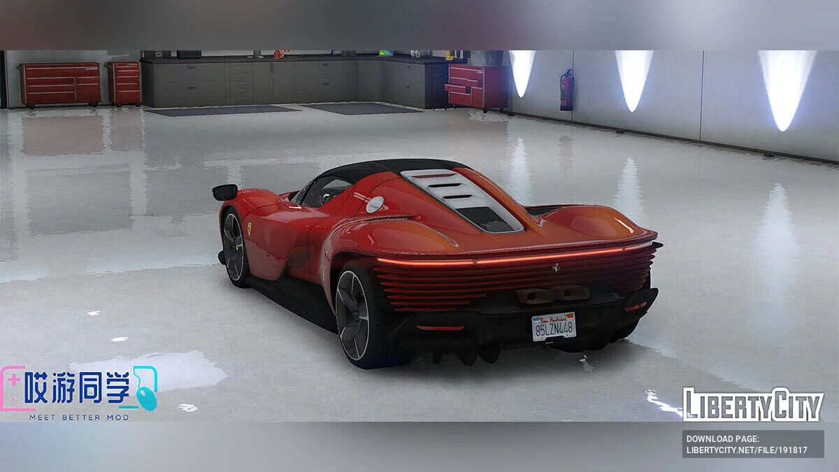 Ferrari Daytona SP3 Beta v0.01 / GTA 5