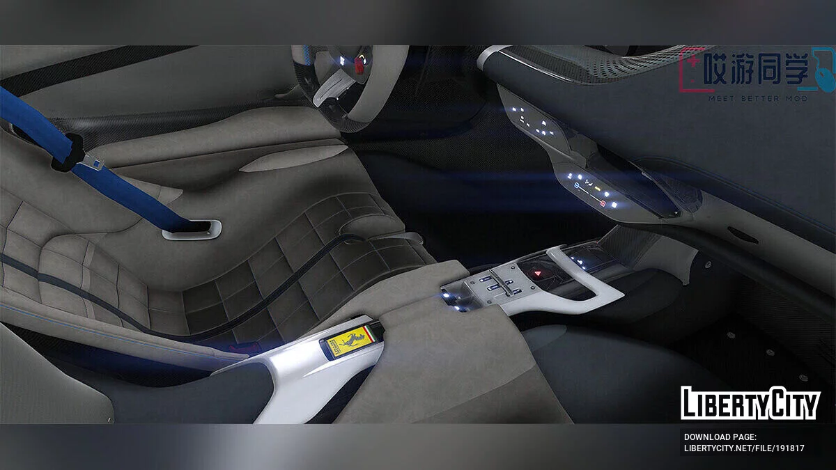Ferrari Daytona SP3 Beta v0.01 / GTA 5