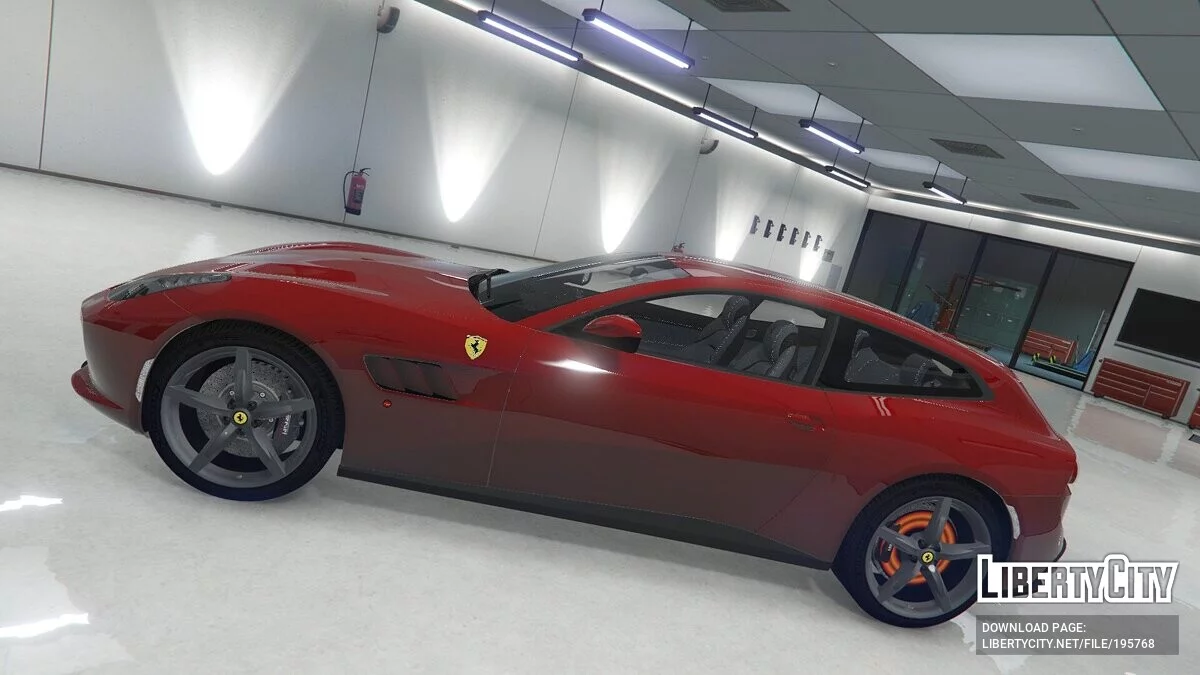 2017 Ferrari GTC4 Lusso Welcome Lights / GTA 5