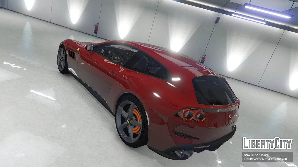2017 Ferrari GTC4 Lusso Welcome Lights / GTA 5