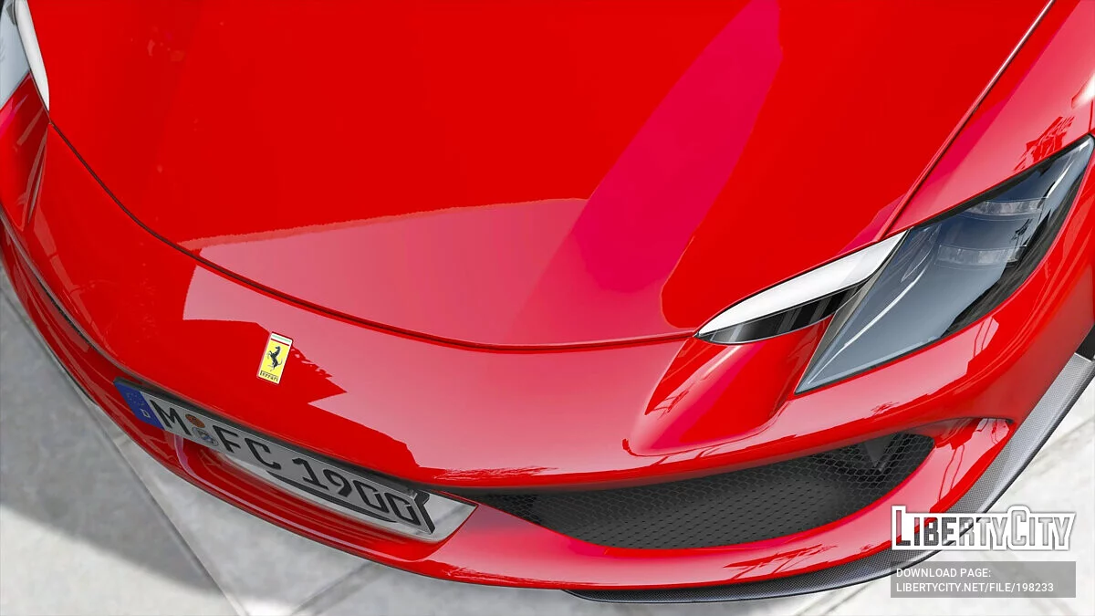 Ferrari 296 GTB 2022 v1.0 / GTA 5