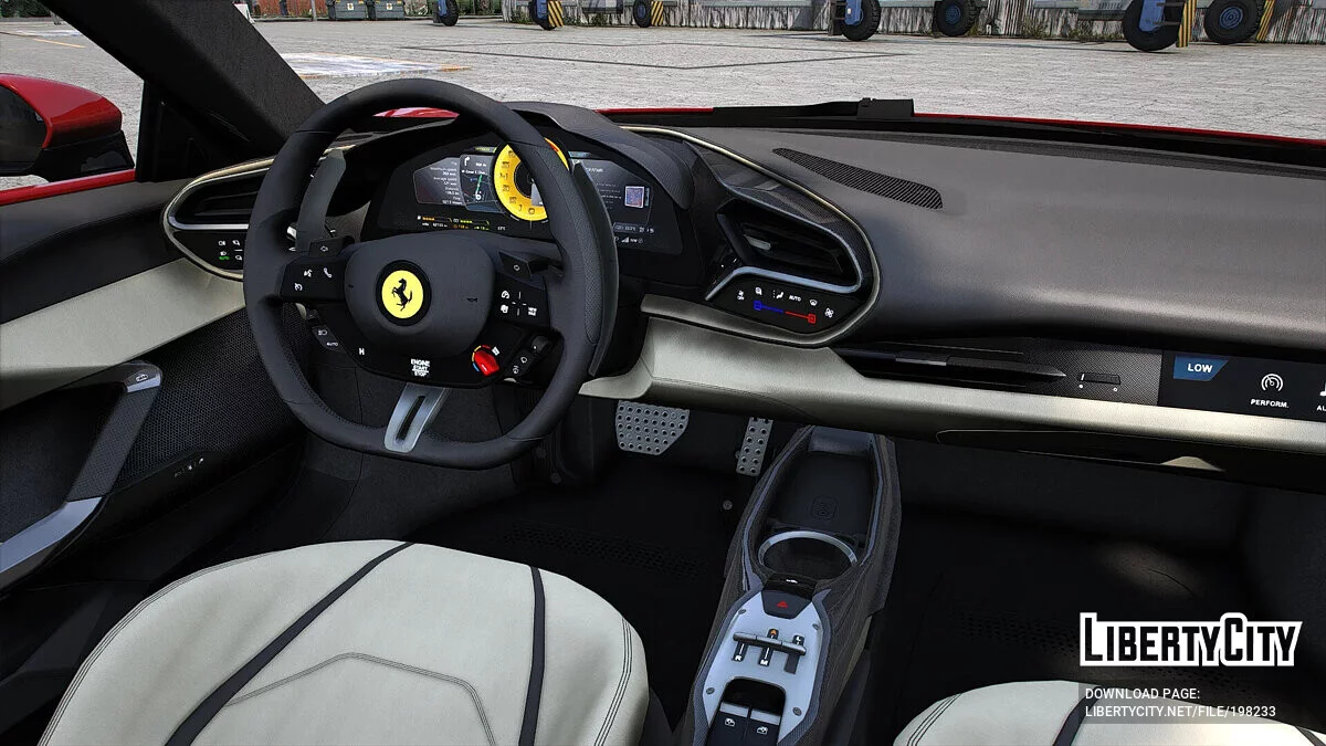 Ferrari 296 GTB 2022 v1.0 / GTA 5