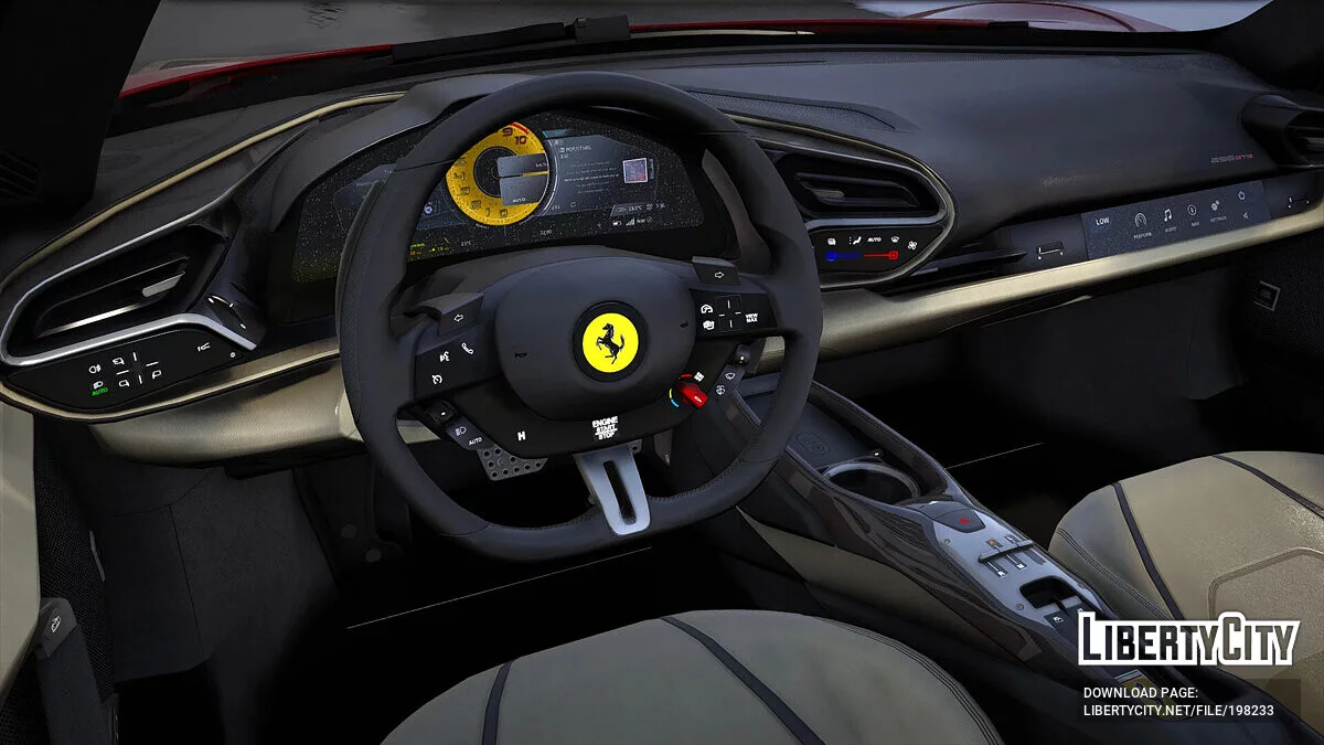 Ferrari 296 GTB 2022 v1.0 / GTA 5