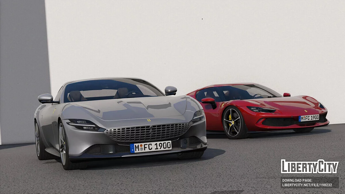 Ferrari Roma 2021 v1.0 / GTA 5