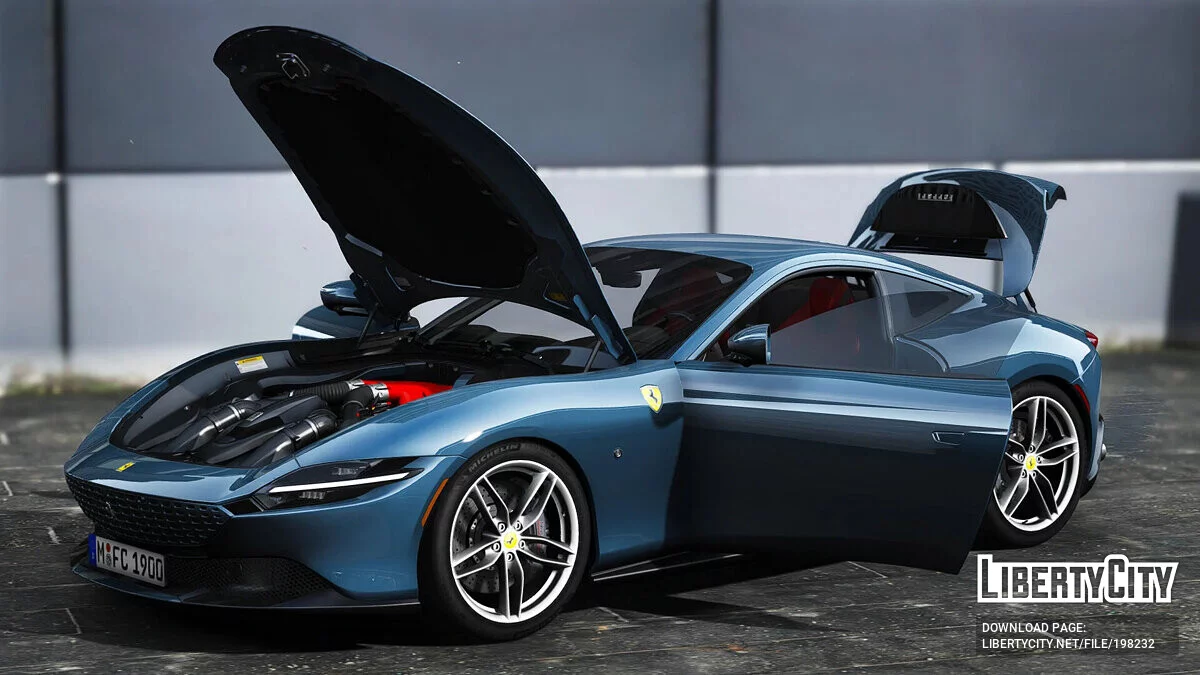 Ferrari Roma 2021 v1.0 / GTA 5