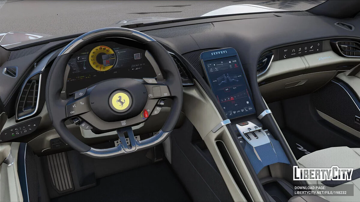 Ferrari Roma 2021 v1.0 / GTA 5