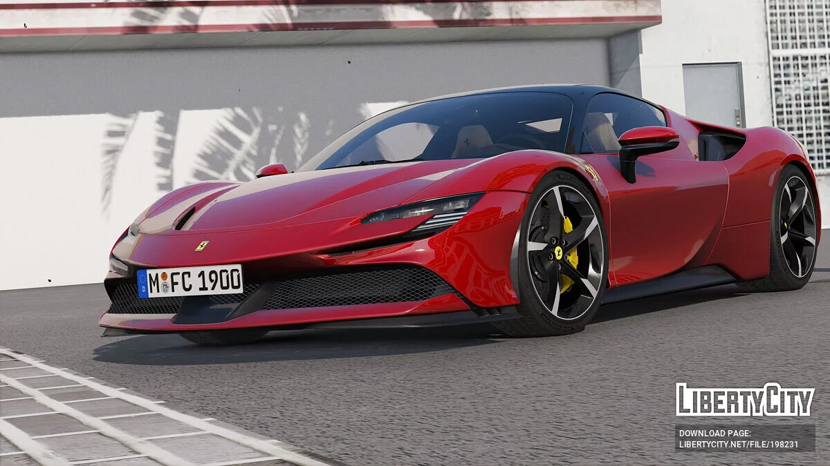 Ferrari SF90 Stradale 2020 v1.0 / GTA 5
