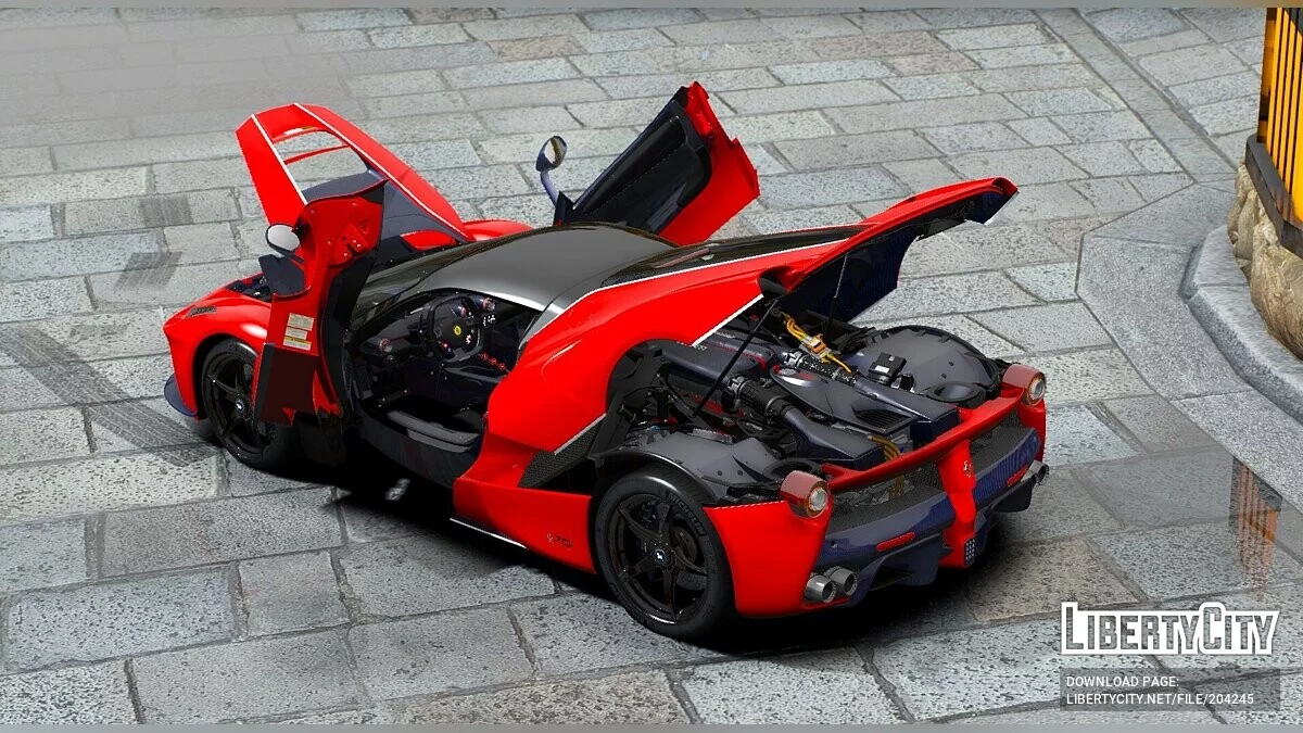 法拉利 Laferrari Aperta / GTA 5