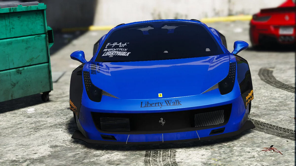 Liberty Walk Ferrari 458 Spider v1.0 / GTA 5