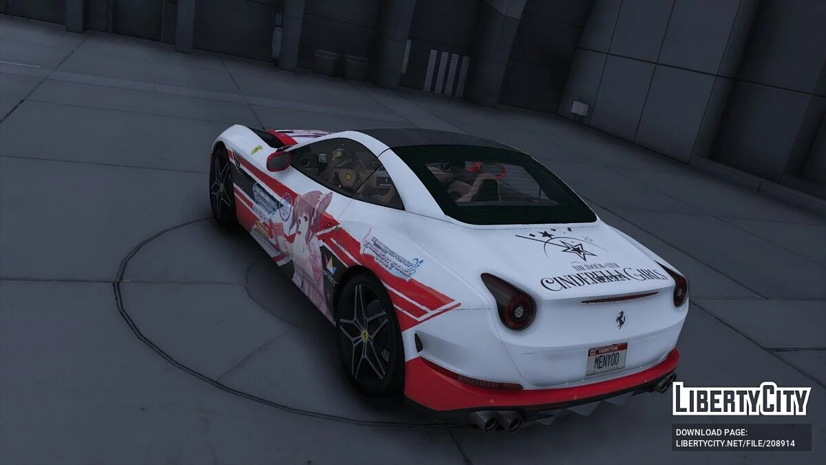 2015 Ferrari California T Itasha Chieri Ogata / GTA 5