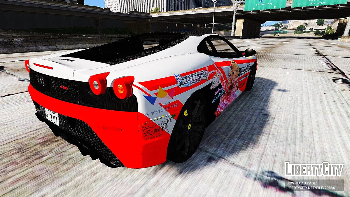 Ferrari F430 Scuderia Itasha Momoka Sakurai / GTA 5