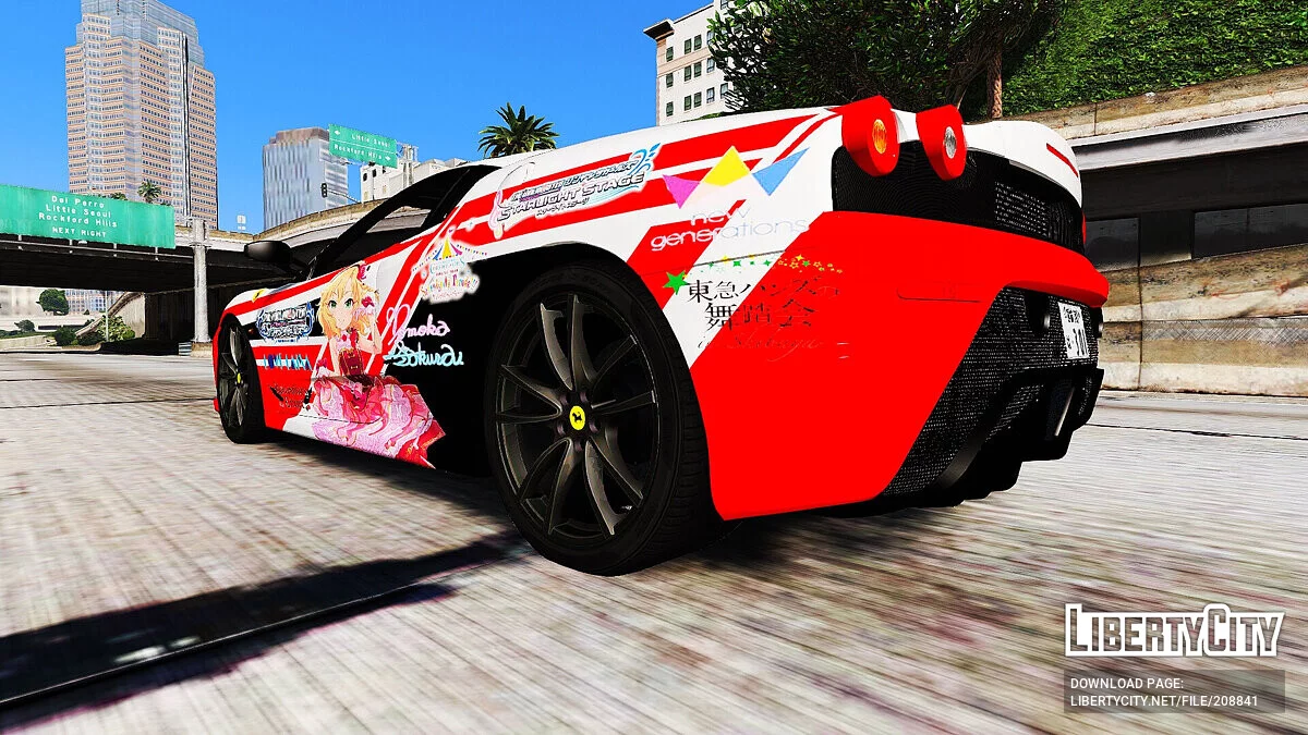 Ferrari F430 Scuderia Itasha Momoka Sakurai / GTA 5