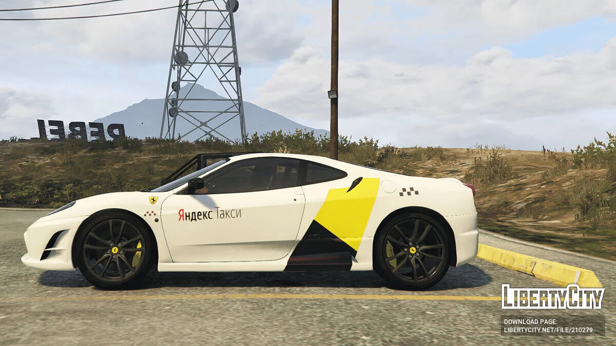 Ferrari F430 Scuderia Yandex Taxi / GTA 5