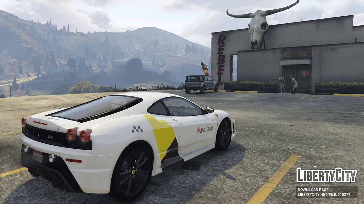 Ferrari F430 Scuderia Yandex Taxi / GTA 5