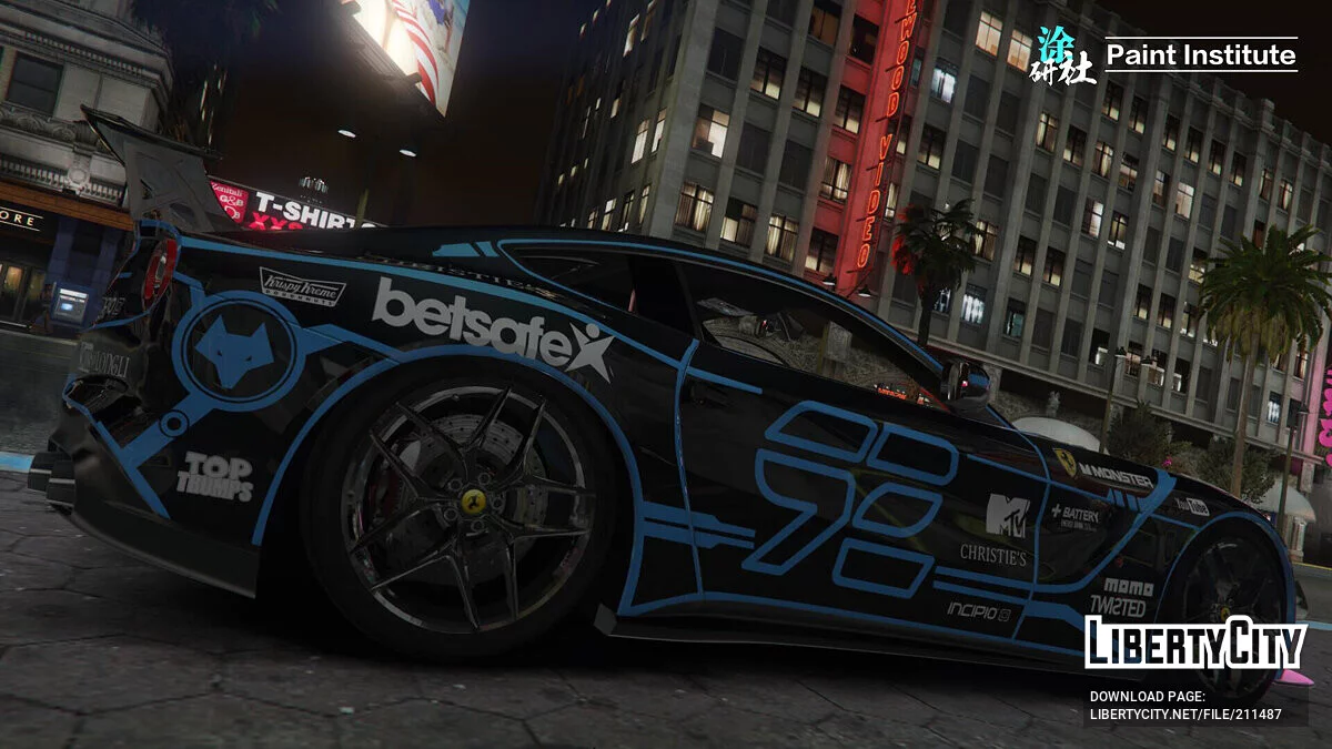 2013 Ferrari F12 Berlinetta Gumball3K / GTA 5