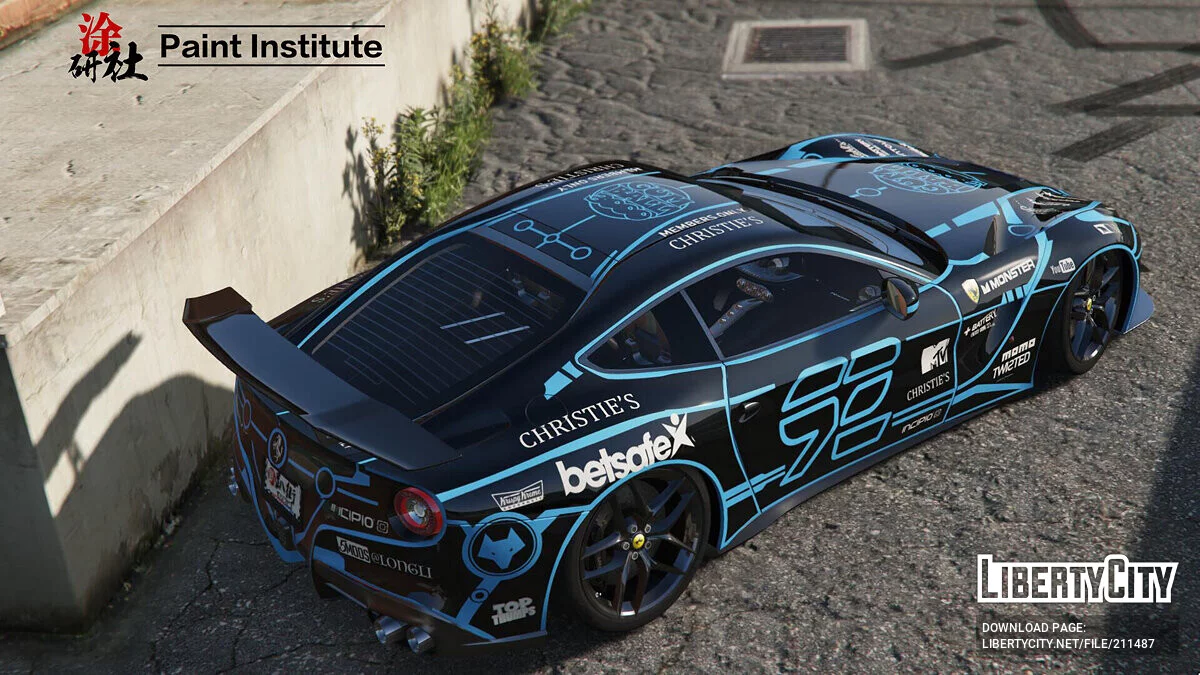 2013 Ferrari F12 Berlinetta Gumball3K / GTA 5