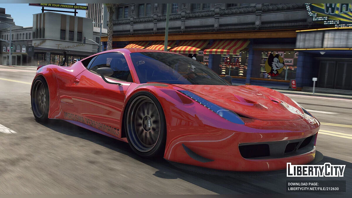 Ferrari 458 GT3 / GTA 5